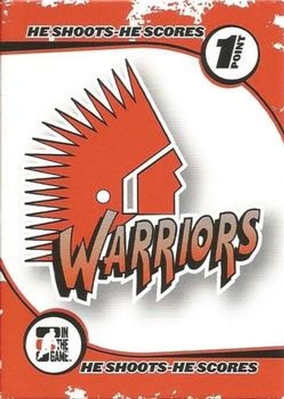 2007 In The Game Heroes & Prospects He Shoots He Scores Redemption Points
