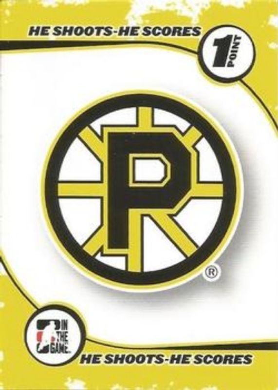 2007 In The Game Heroes & Prospects He Shoots He Scores Redemption Points