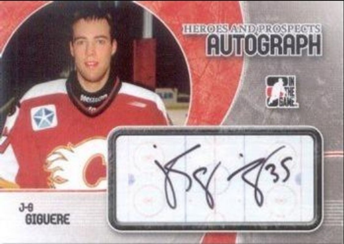 2007 In The Game Heroes & Prospects #A-JSG Autographs