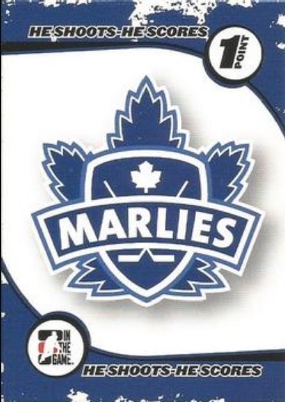 2007 In The Game Heroes & Prospects He Shoots He Scores Redemption Points