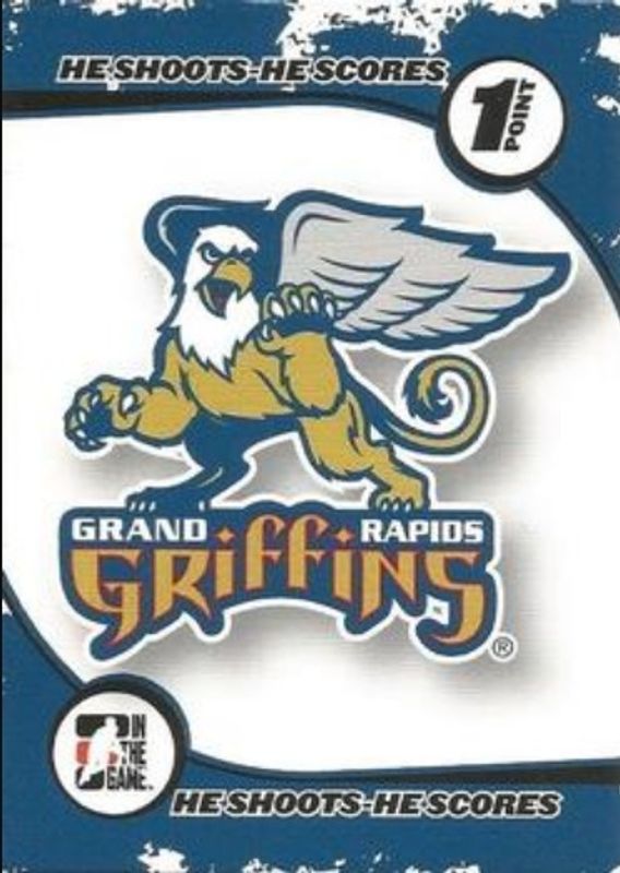 2007 In The Game Heroes & Prospects He Shoots He Scores Redemption Points