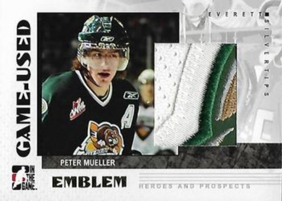 2007 In The Game Heroes & Prospects #GUE-13 Emblems