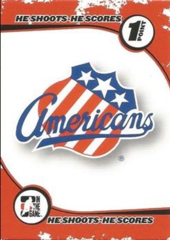 2007 In The Game Heroes & Prospects He Shoots He Scores Redemption Points