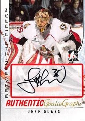 2007 In The Game Between The Pipes #A-JG Autographs