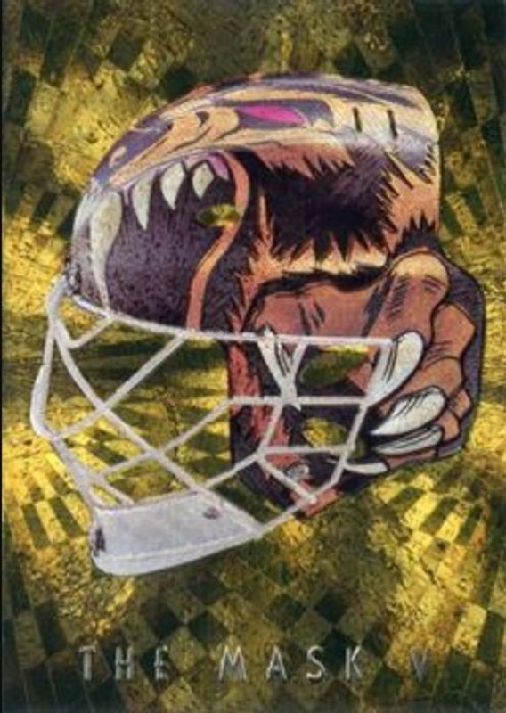 2007 In The Game Between The Pipes #M-18 The Mask V Gold