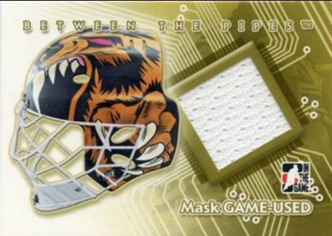 2007 In The Game Between The Pipes #MGU-13 Mask Game Used