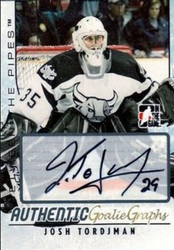 2007 In The Game Between The Pipes #A-JT Autographs