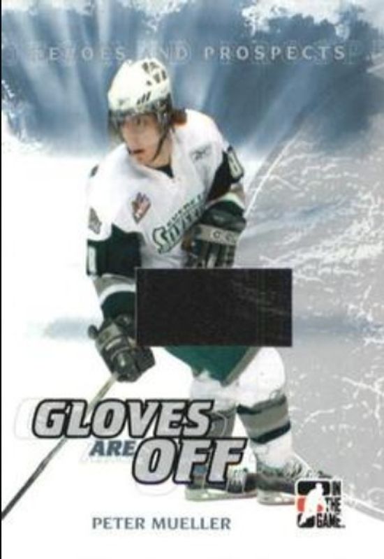 2007 In The Game Heroes & Prospects #GO-12 Gloves Are Off