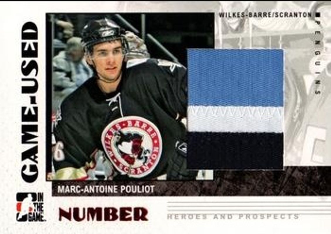 2007 In The Game Heroes & Prospects #GUN-29 Numbers