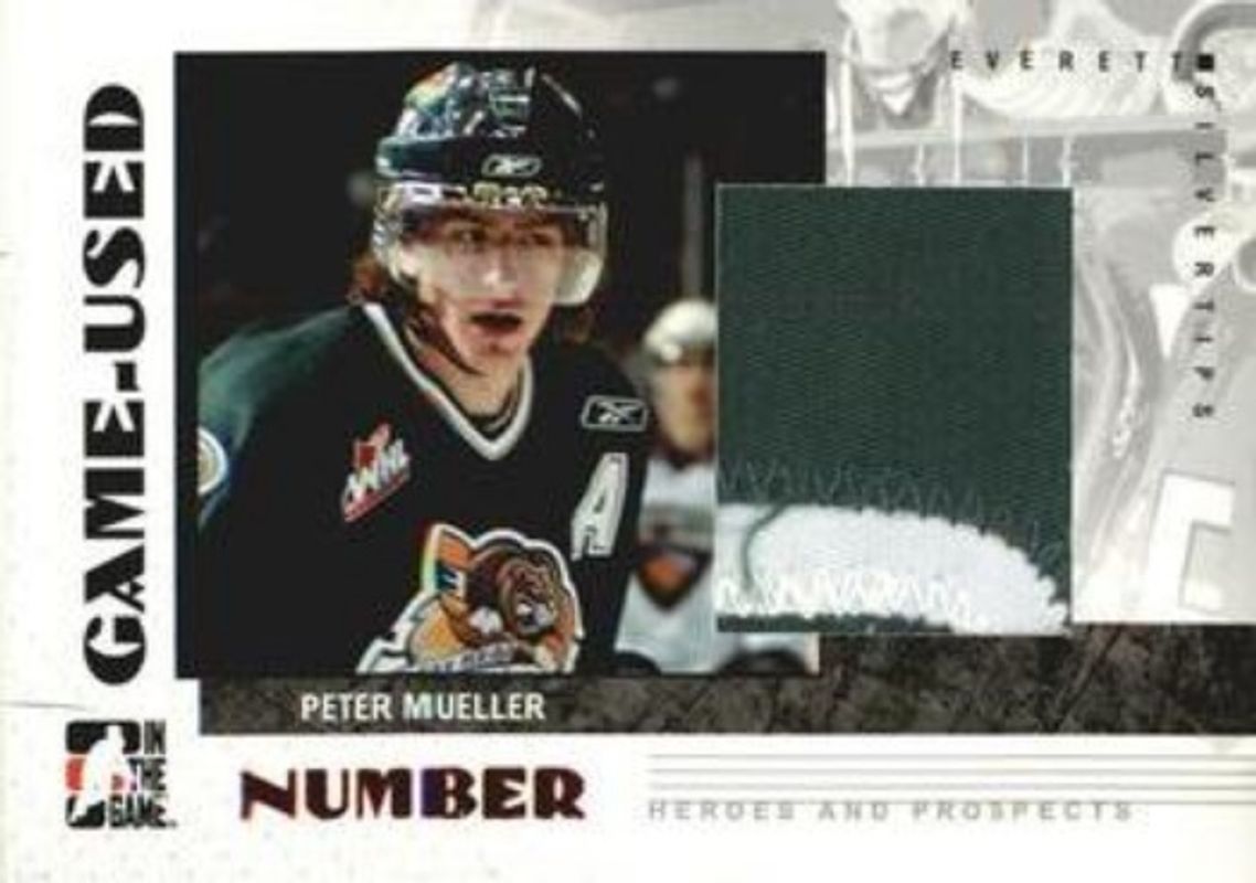 2007 In The Game Heroes & Prospects #GUN-13 Numbers