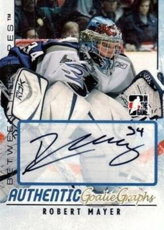 2007 In The Game Between The Pipes #A-RMA Autographs