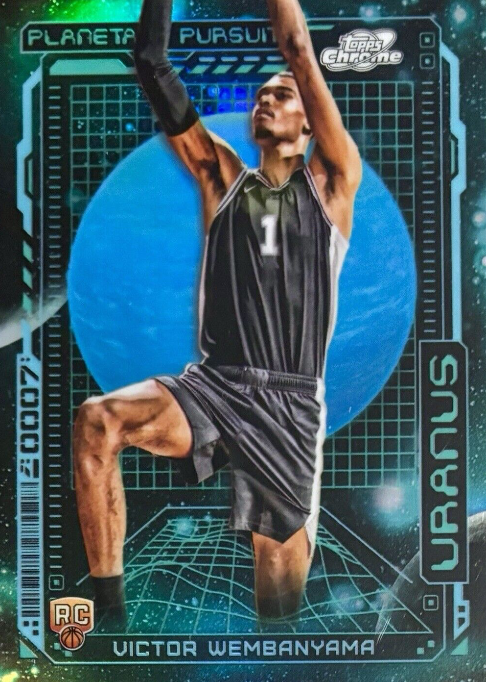 Victor Wembanyama 2023 Topps Chrome Cosmic #PPU-9 Planetary 