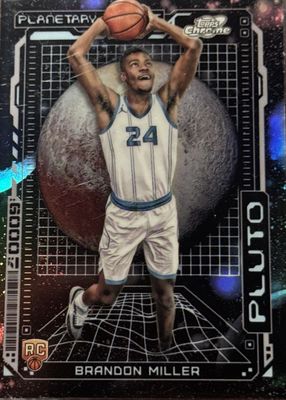 2023 Topps Chrome Cosmic #PPP-5 Planetary Pursuit - Pluto