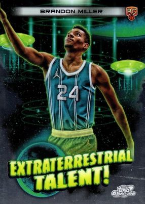 2023 Topps Chrome Cosmic #ET-19 Extraterrestrial Talent