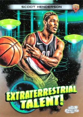 2023 Topps Chrome Cosmic #ET-17 Extraterrestrial Talent
