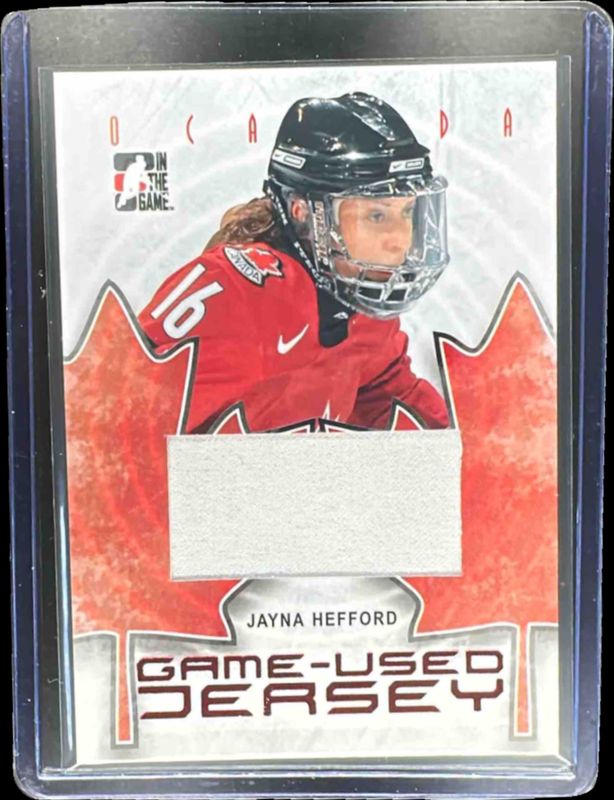 2007 In The Game O Canada #GUJ-34 Game Used Jerseys