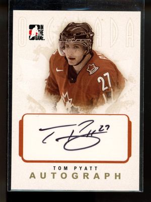 2007 In The Game Going For Gold #A-TP Autographs