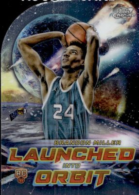 2023 Topps Chrome Cosmic #LIO-3 Launched Into Orbit