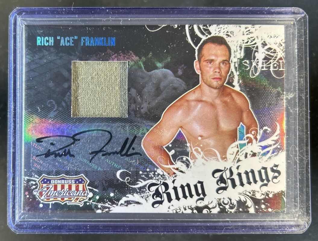 2008 Donruss Americana II #RK-RF Ring Kings Signatures Material /352
