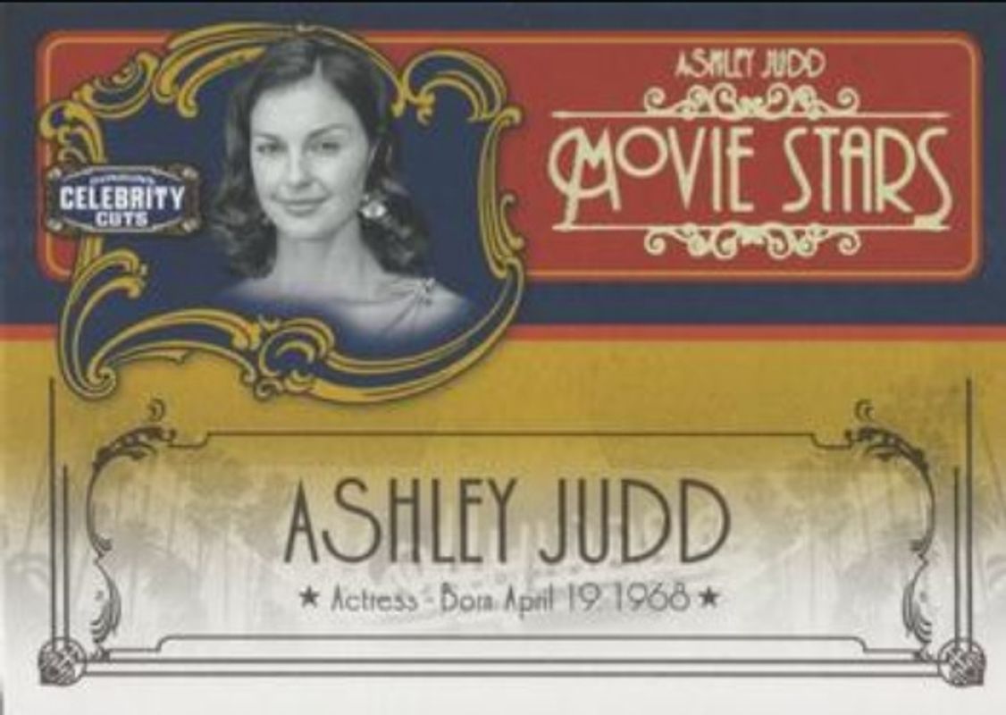 2008 Donruss Americana Celebrity Cuts #MS-AJ Movie Stars Gold /25