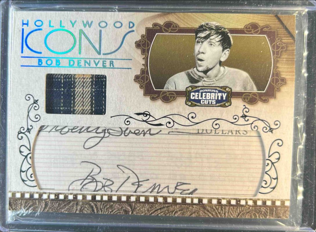 2008 Donruss Americana Celebrity Cuts #HI-BD Hollywood Icons Signatures Cuts Materials /10