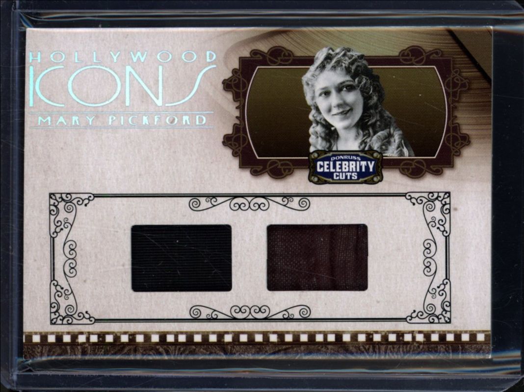 2008 Donruss Americana Celebrity Cuts #HI-MP Hollywood Icons Combo Materials /50