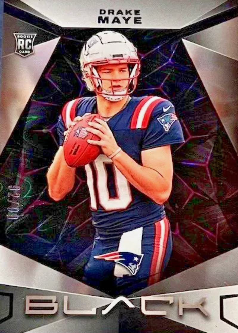 Drake Maye 2024 Black #128 Royal /99 Price Guide - Sports Card Investor