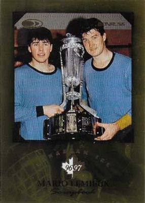 1996 Donruss Canadian Ice #10 Mario Lemieux Scrapbook /1966