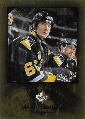 1996 Donruss Canadian Ice #17 Mario Lemieux Scrapbook /1966