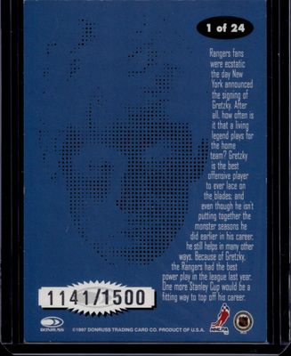 1997 Donruss Studio #1 Silhouettes /1500