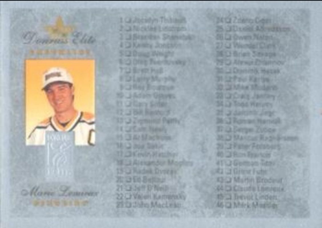 1995 Donruss Elite #51 Die Cuts Uncut