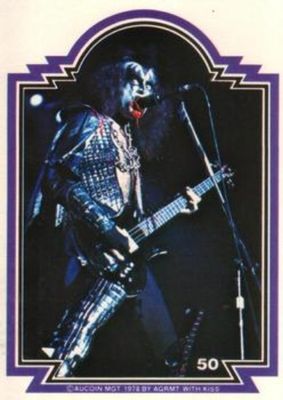 1978 Donruss Kiss #50b Base