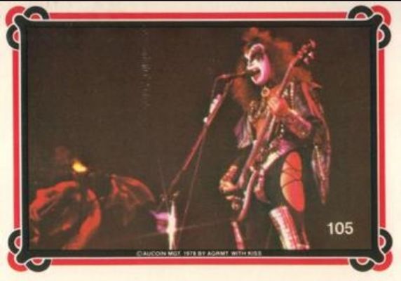 1978 Donruss Kiss #105 Base