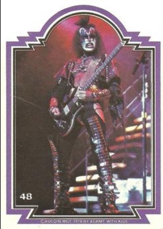 1978 Donruss Kiss #48b Base