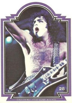 1978 Donruss Kiss #28 Base