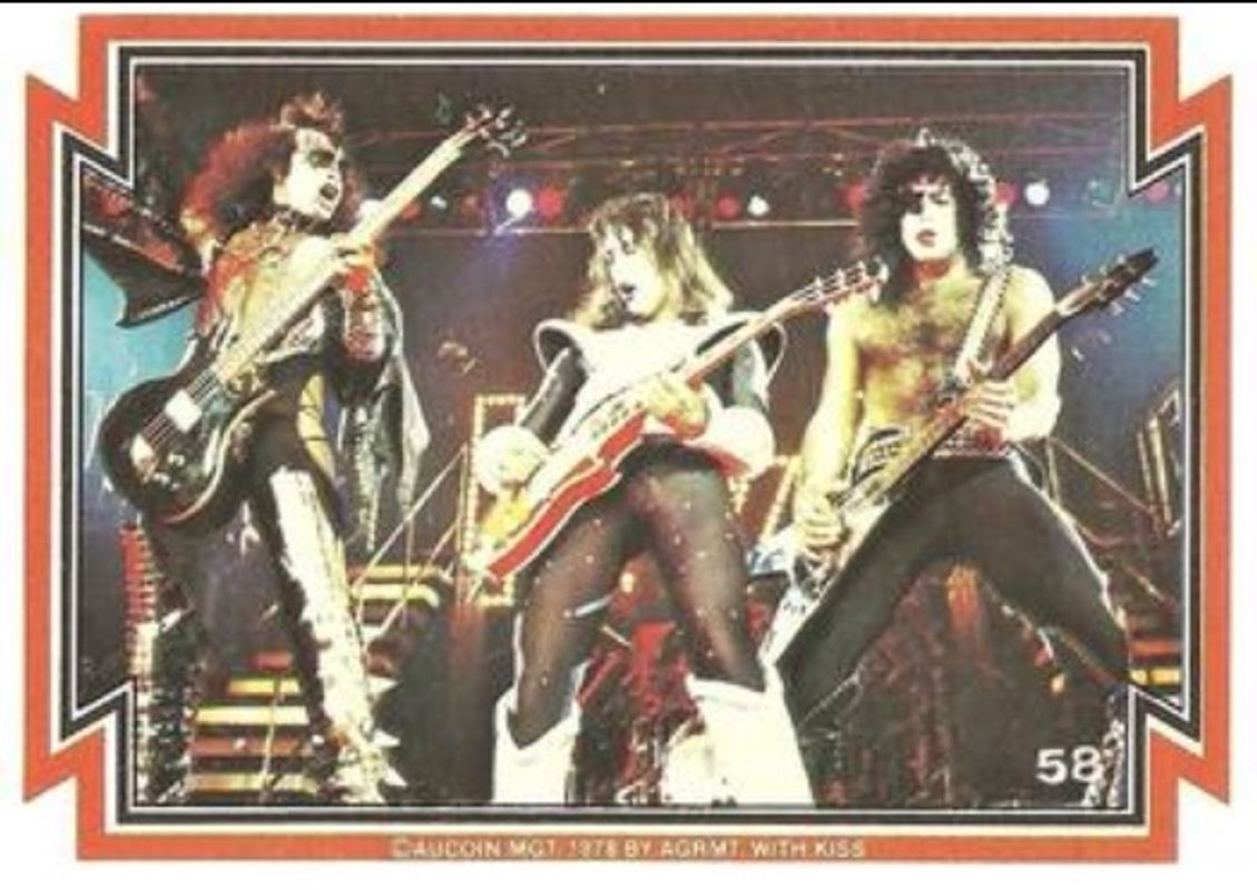 1978 Donruss Kiss #58 Base