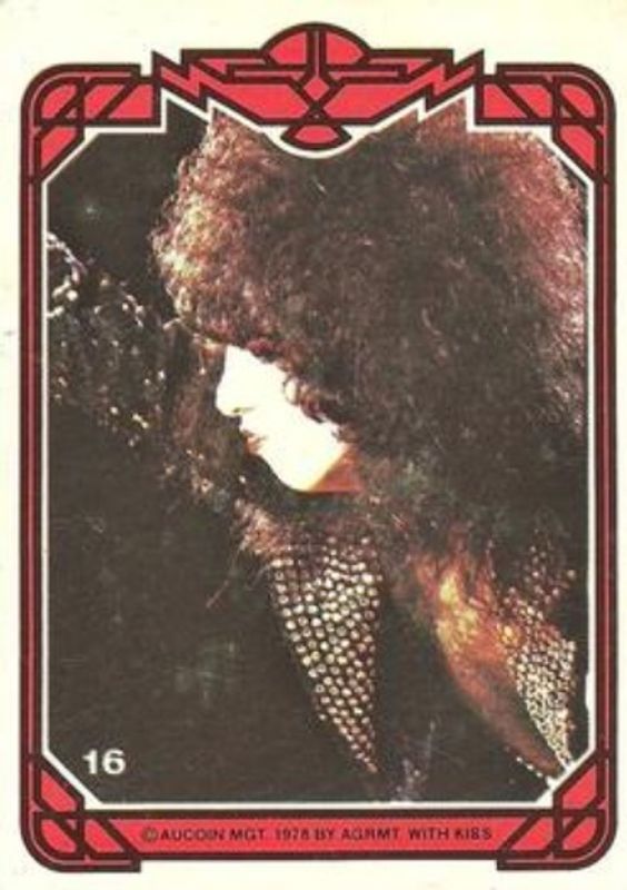 1978 Donruss Kiss #16 Base