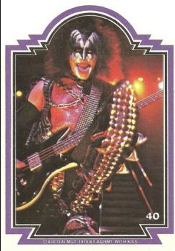 1978 Donruss Kiss #40 Base