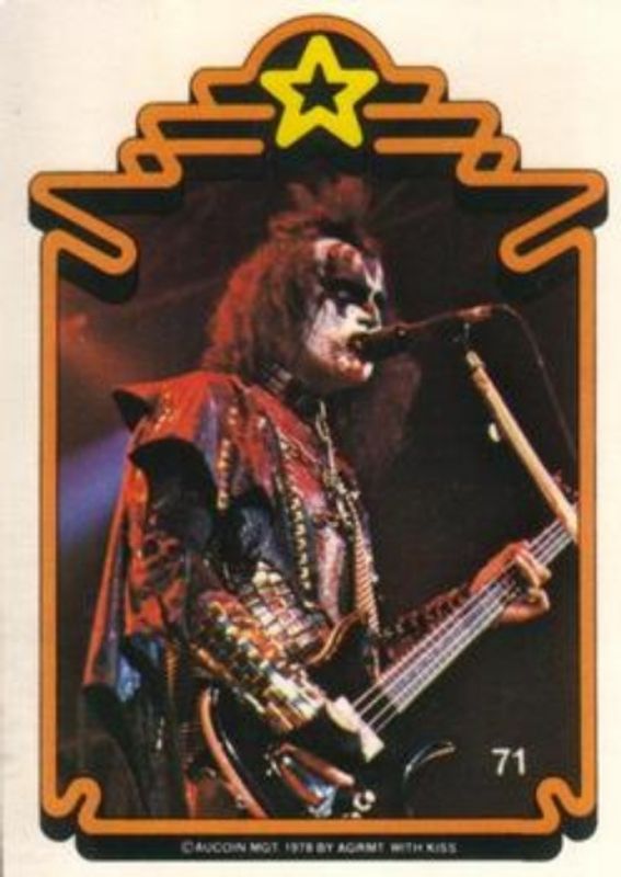 1978 Donruss Kiss #71 Base