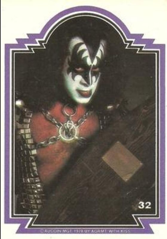1978 Donruss Kiss #32b Base
