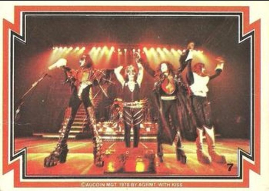 1978 Donruss Kiss #7 Base