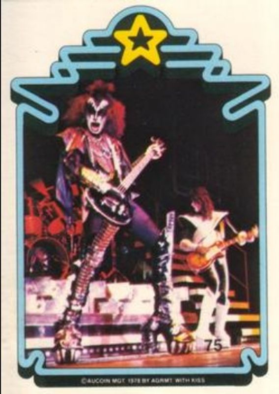 1978 Donruss Kiss #75 Base