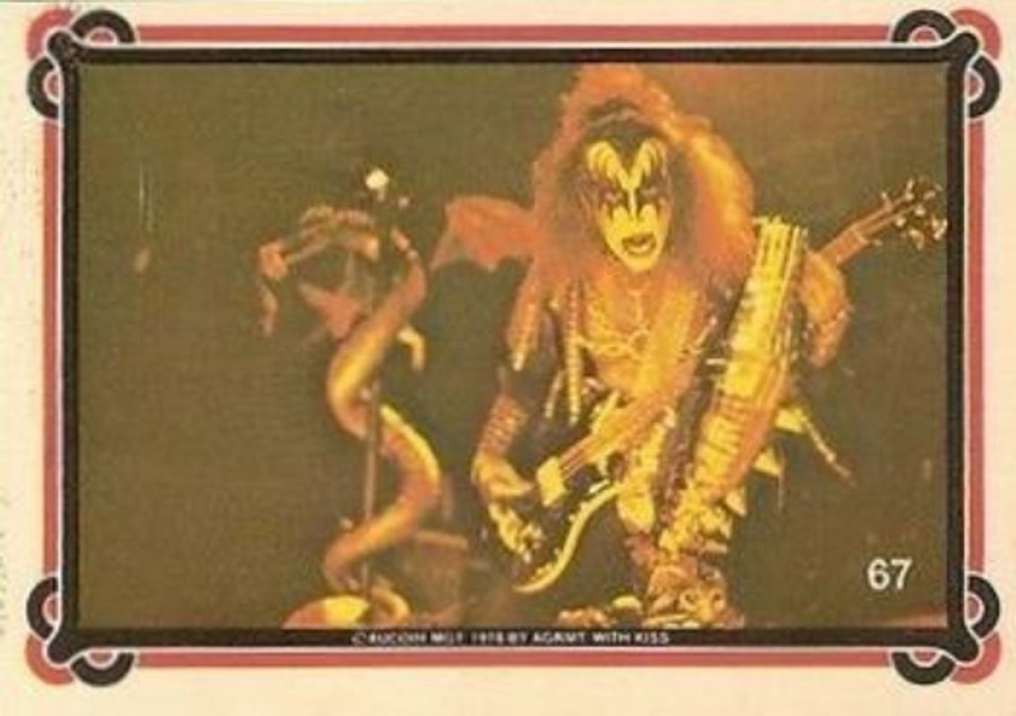 1978 Donruss Kiss #67 Base