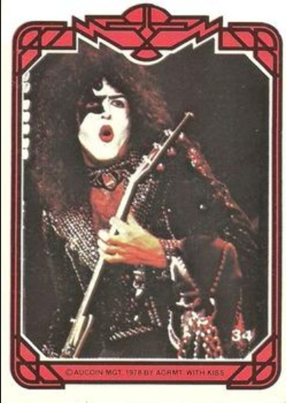 1978 Donruss Kiss #34 Base