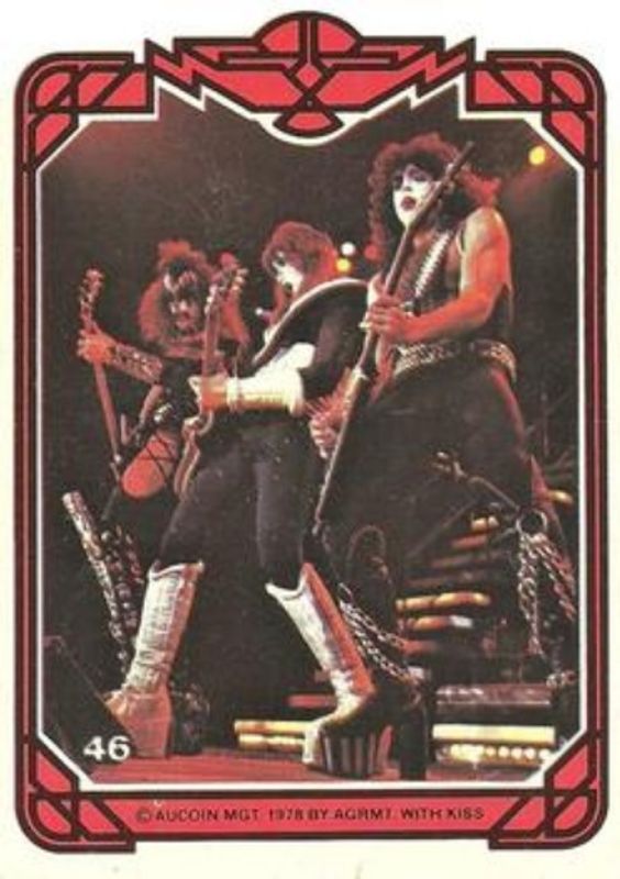 1978 Donruss Kiss #46 Base
