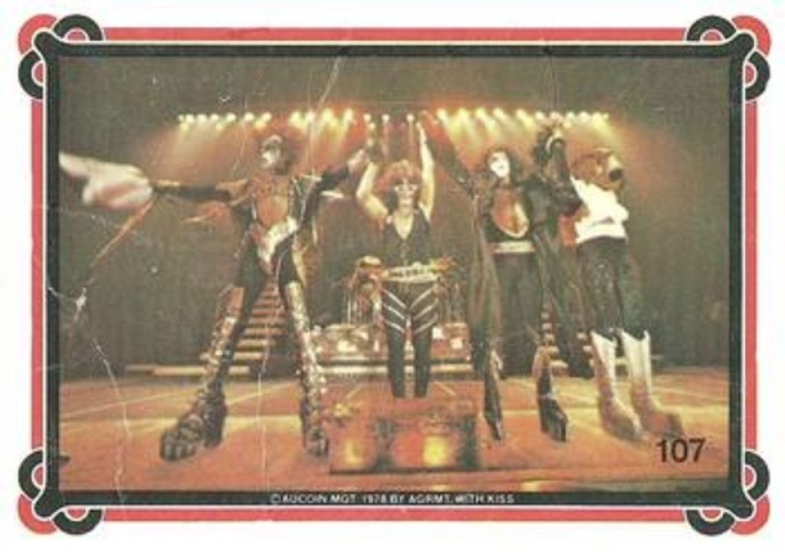 1978 Donruss Kiss #107 Base