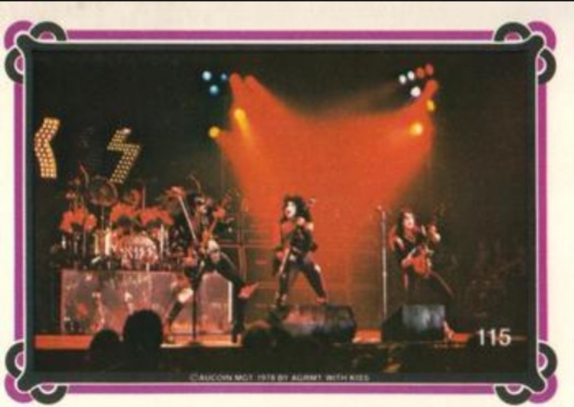 1978 Donruss Kiss #115 Base