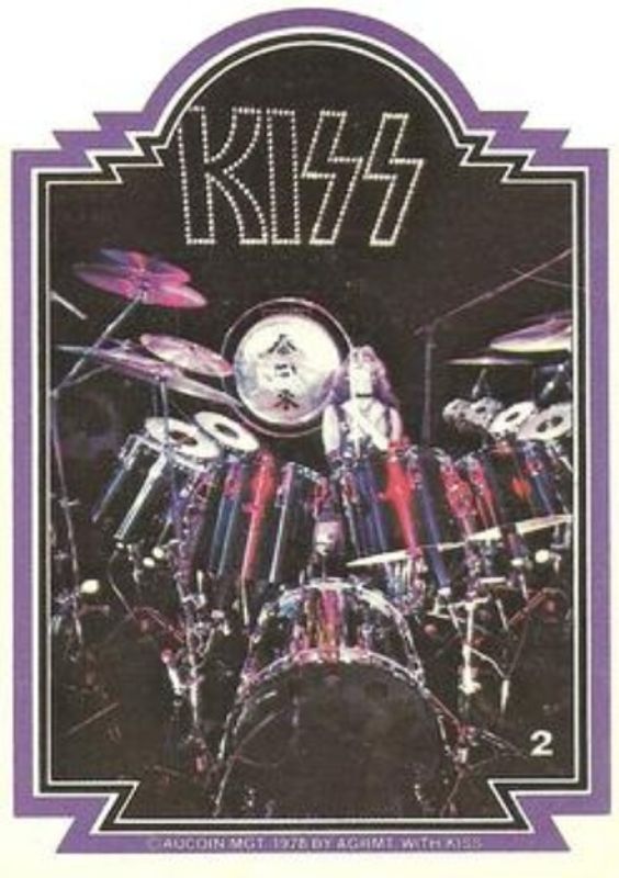 1978 Donruss Kiss #2 Base