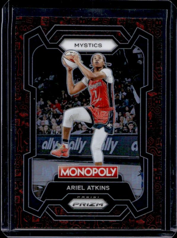 2024 Prizm Monopoly WNBA #5 Monopoly Red Pattern