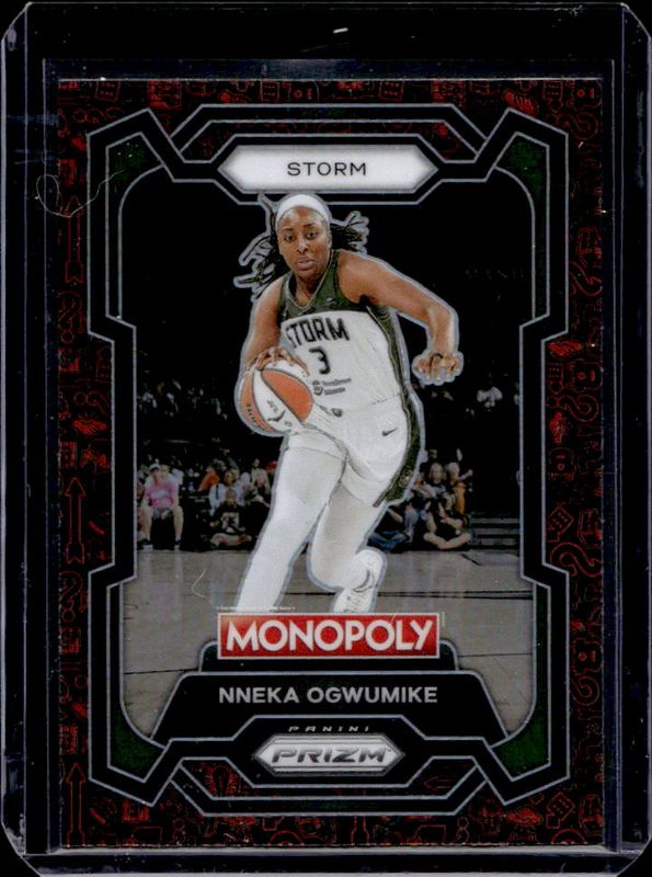 2024 Prizm Monopoly WNBA #54 Monopoly Red Pattern